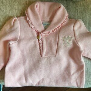 NWT Ralph Lauren Pink French Terry One Piece - 3 Month
